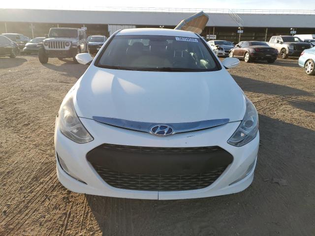 KMHEC4A49CA042215 - 2012 HYUNDAI SONATA HYBRID WHITE photo 5