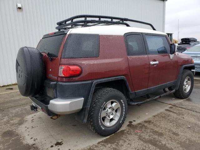 JTEBU11F38K011026 - 2008 TOYOTA FJ CRUISER BURGUNDY photo 3