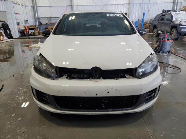 WVWFV7AJ1CW087310 - 2012 VOLKSWAGEN GTI WHITE photo 5