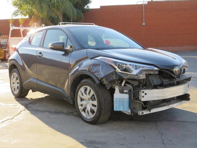 JTNKHMBX5K1037721 - 2019 TOYOTA C-HR XLE GRAY photo 1