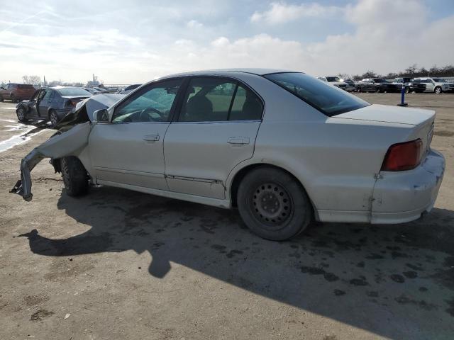 4A3AA46G13E182633 - 2003 MITSUBISHI GALANT ES WHITE photo 2