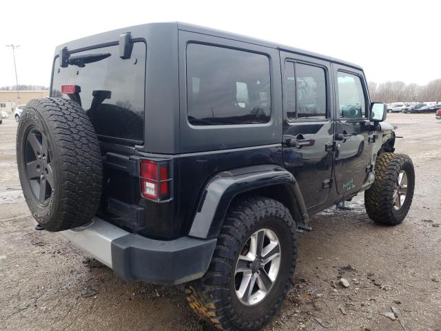1C4BJWEG4FL514942 - 2015 JEEP WRANGLER U SAHARA BLACK photo 4