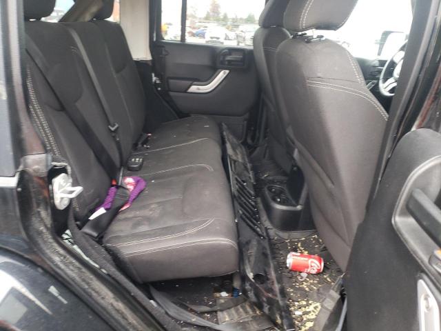 1C4BJWEG4FL514942 - 2015 JEEP WRANGLER U SAHARA BLACK photo 6