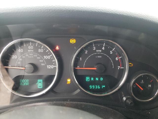 1C4BJWEG4FL514942 - 2015 JEEP WRANGLER U SAHARA BLACK photo 8