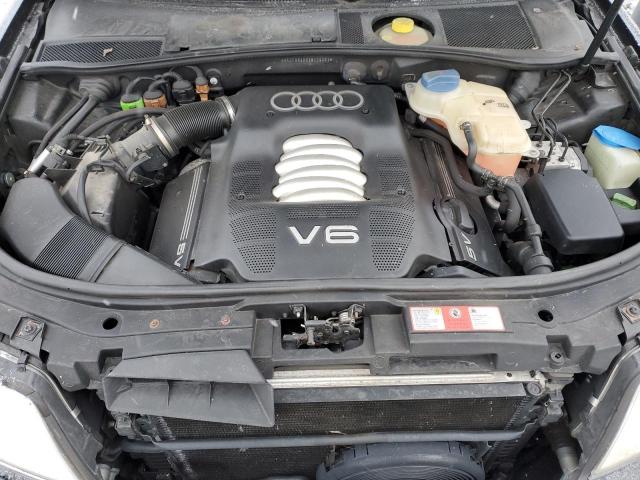 WAUEH64B21N134491 - 2001 AUDI A6 2.8 QUATTRO BLACK photo 11