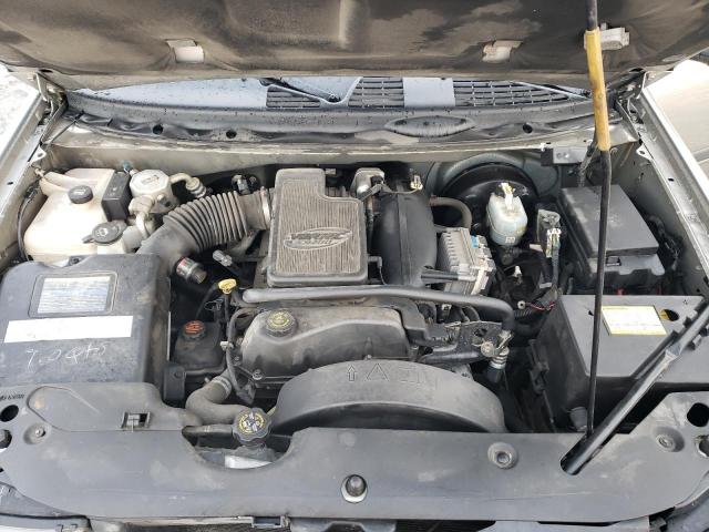 1GNDT13S922350267 - 2002 CHEVROLET TRAILBLAZE GRAY photo 12