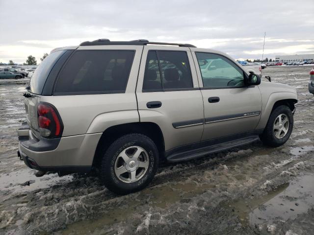 1GNDT13S922350267 - 2002 CHEVROLET TRAILBLAZE GRAY photo 3