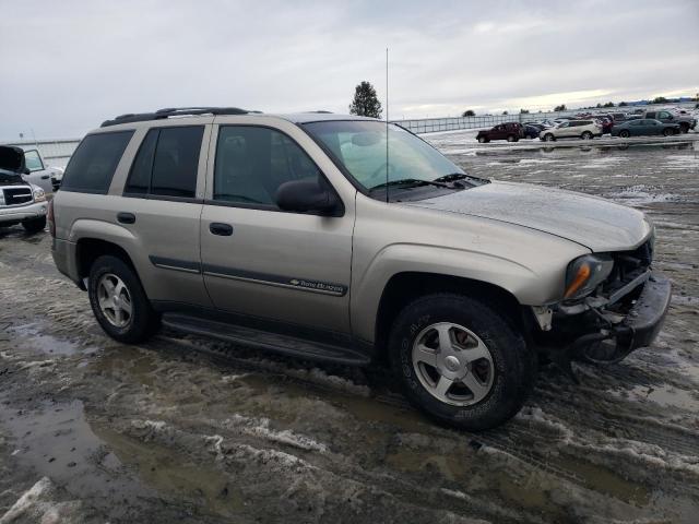 1GNDT13S922350267 - 2002 CHEVROLET TRAILBLAZE GRAY photo 4