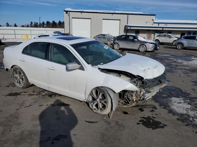 3FAHP0HA7CR215297 - 2012 FORD FUSION SE WHITE photo 4