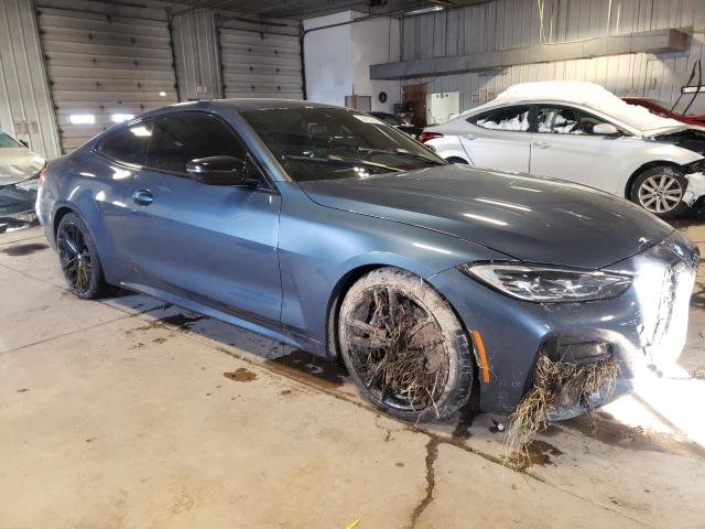 WBA13AR04MCF59012 - 2021 BMW M440XI BLUE photo 4