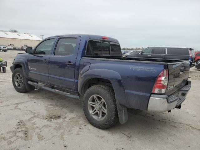 5TFJU4GN8DX046514 - 2013 TOYOTA TACOMA DOUBLE CAB PRERUNNER BLUE photo 2
