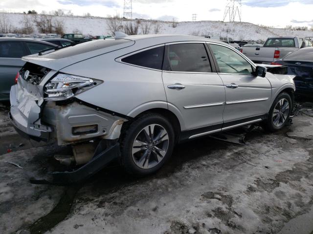 5J6TF2H52EL004591 - 2014 HONDA CROSSTOUR EXL ვერცხლისფერი ფოტო 3