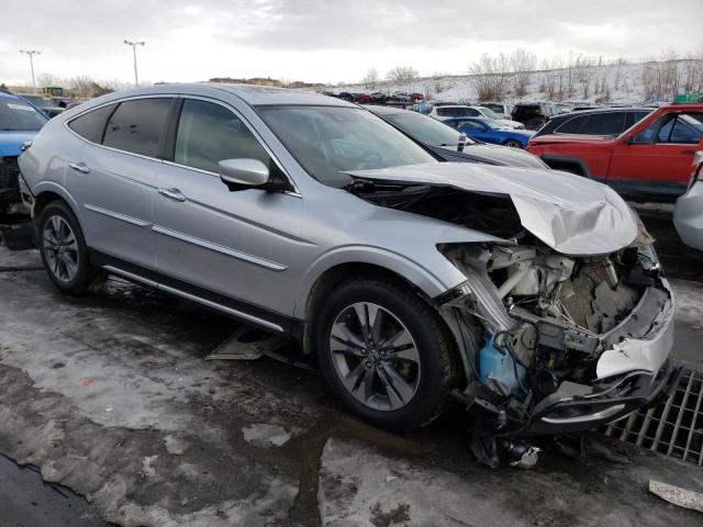 5J6TF2H52EL004591 - 2014 HONDA CROSSTOUR EXL ვერცხლისფერი ფოტო 4