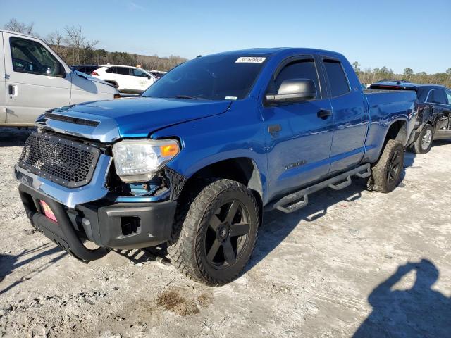 5TFRW5F18GX206784 - 2016 TOYOTA TUNDRA DOUBLE CAB SR/SR5 BLUE photo 1