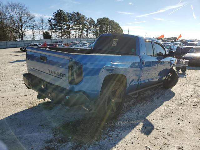 5TFRW5F18GX206784 - 2016 TOYOTA TUNDRA DOUBLE CAB SR/SR5 BLUE photo 3