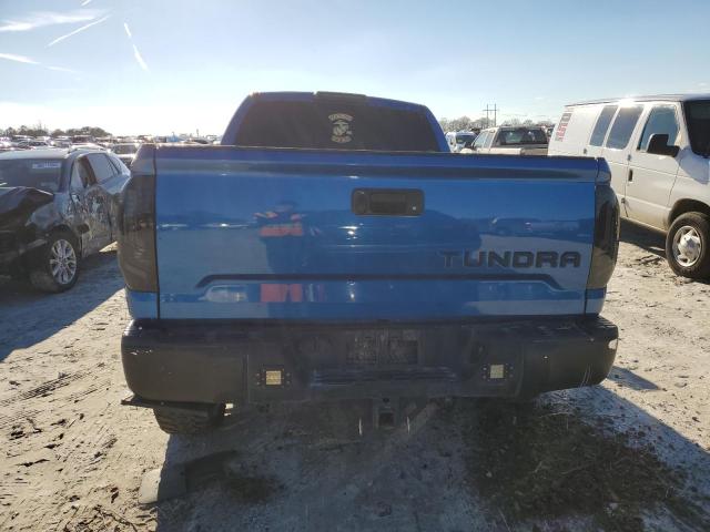 5TFRW5F18GX206784 - 2016 TOYOTA TUNDRA DOUBLE CAB SR/SR5 BLUE photo 6