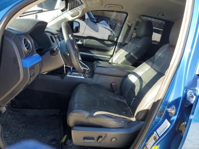 5TFRW5F18GX206784 - 2016 TOYOTA TUNDRA DOUBLE CAB SR/SR5 BLUE photo 7