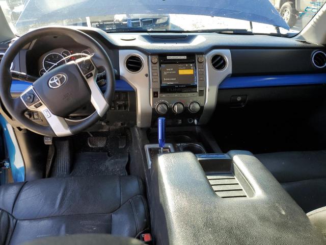 5TFRW5F18GX206784 - 2016 TOYOTA TUNDRA DOUBLE CAB SR/SR5 BLUE photo 8