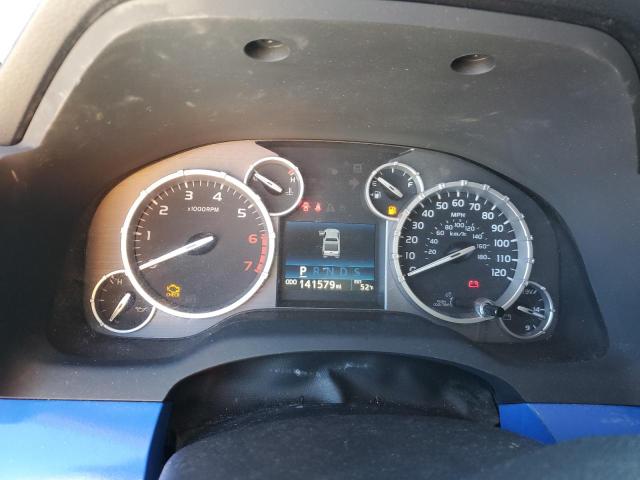 5TFRW5F18GX206784 - 2016 TOYOTA TUNDRA DOUBLE CAB SR/SR5 BLUE photo 9