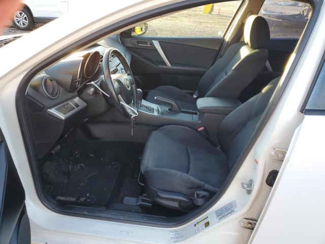 JM1BL1S5XA1100780 - 2010 MAZDA 3 S WHITE photo 7