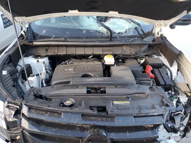 5N1DR3CB1NC235269 - 2022 NISSAN PATHFINDER SL WHITE photo 11