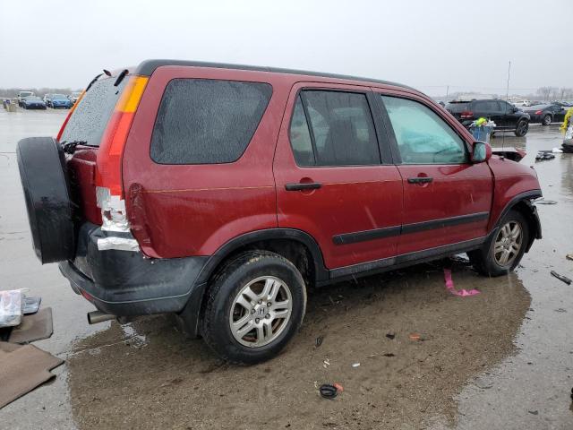 SHSRD78804U238509 - 2004 HONDA CR-V EX BURGUNDY photo 3