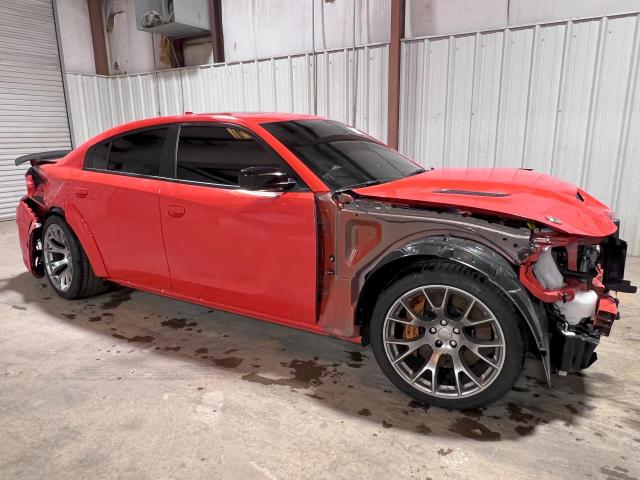 2C3CDXL99PH594490 - 2023 DODGE CHARGER SRT HELLCAT ORANGE photo 4