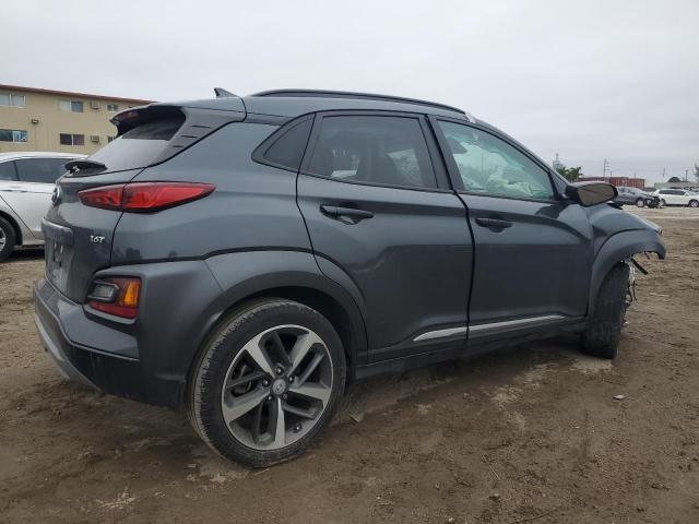 KM8K53A59MU659095 - 2021 HYUNDAI KONA ULTIMATE GRAY photo 3