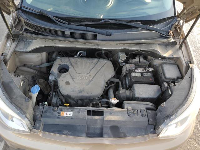 KNDJN2A24E7025175 - 2014 KIA SOUL BROWN photo 11