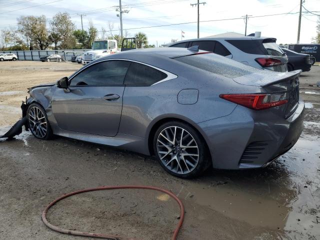 JTHHZ5BC7J5019287 - 2018 LEXUS RC 350 GRAY photo 2