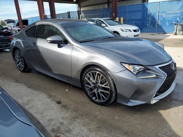 JTHHZ5BC7J5019287 - 2018 LEXUS RC 350 GRAY photo 4