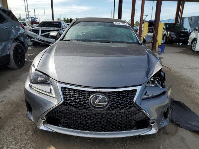 JTHHZ5BC7J5019287 - 2018 LEXUS RC 350 GRAY photo 5