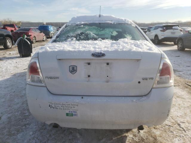 3FAHP071X7R214376 - 2007 FORD FUSION SE WHITE photo 6