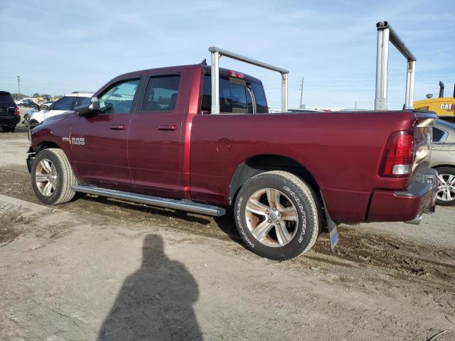 1C6RR7HT4HS839399 - 2017 RAM 1500 SPORT MAROON photo 2