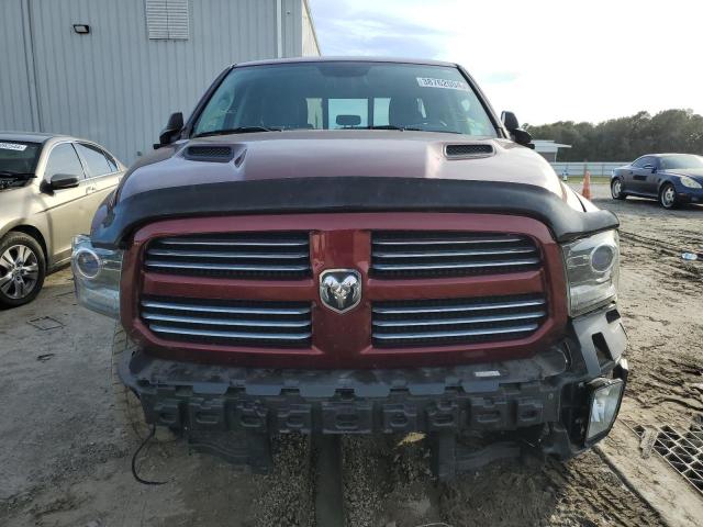 1C6RR7HT4HS839399 - 2017 RAM 1500 SPORT MAROON photo 5