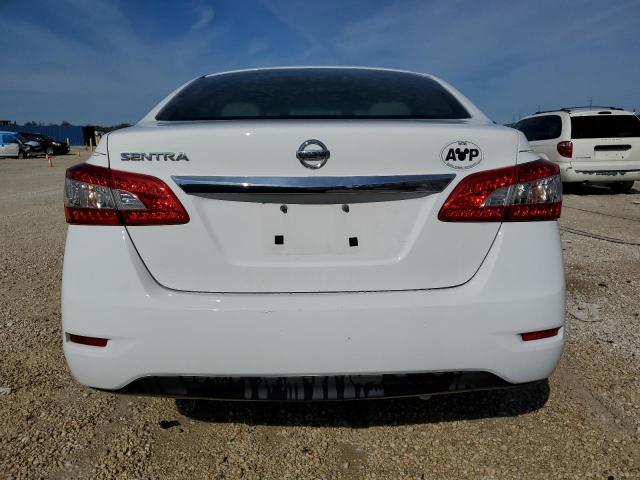 3N1AB7AP1FY332131 - 2015 NISSAN SENTRA S WHITE photo 6