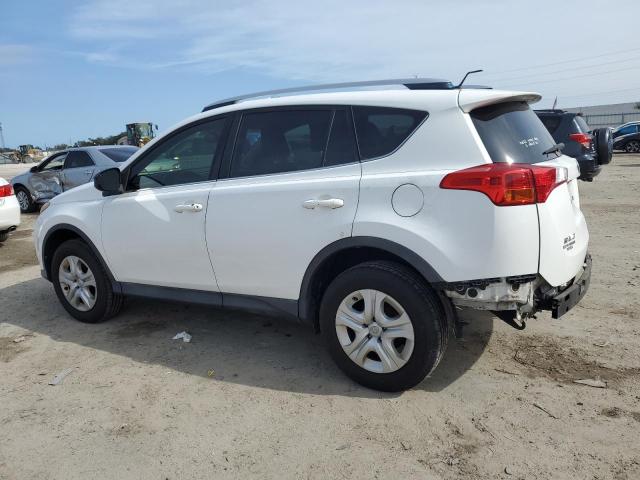 JTMZFREV5DD021164 - 2013 TOYOTA RAV4 LE WHITE photo 2