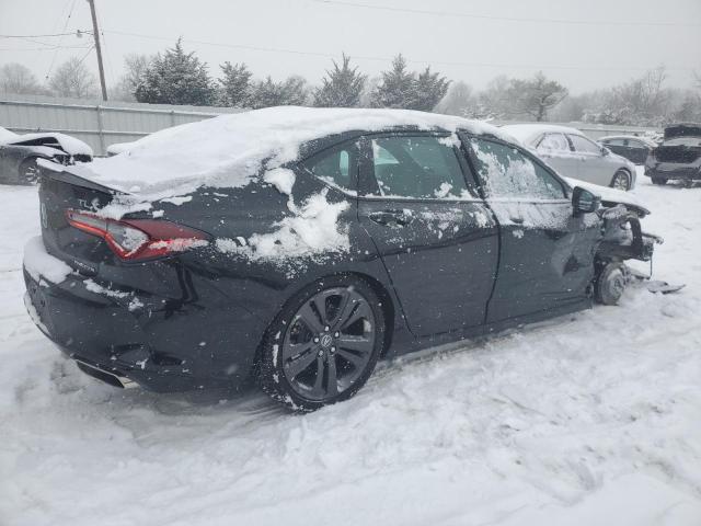 19UUB5F58NA003369 - 2022 ACURA TLX TECH A BLACK photo 3