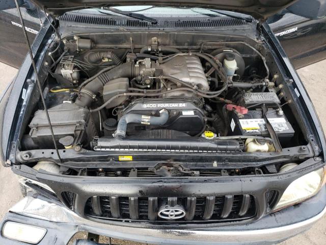 5TEGN92N94Z371323 - 2004 TOYOTA TACOMA DOUBLE CAB PRERUNNER BLACK photo 11