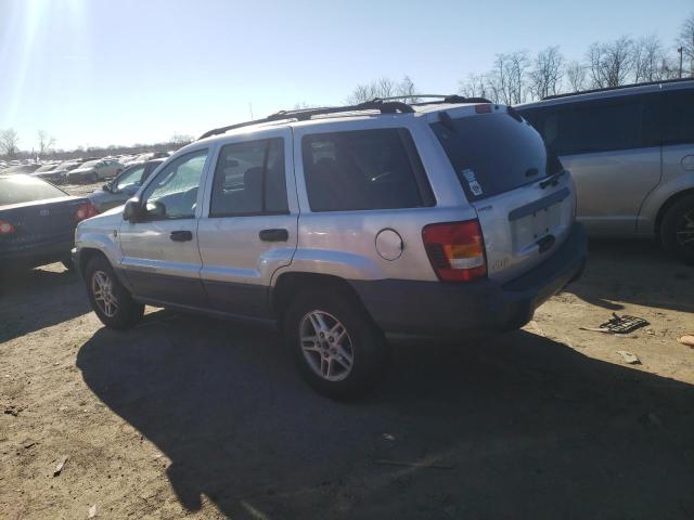 1J4GW48S54C390716 - 2004 JEEP GRAND CHER LAREDO 银色 照片 2