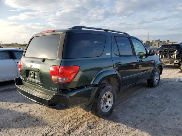 5TDZT34A16S276714 - 2006 TOYOTA SEQUOIA SR5 GREEN photo 3