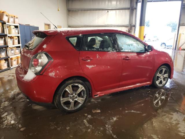 5Y2SR67059Z405710 - 2009 PONTIAC VIBE GT RED photo 3