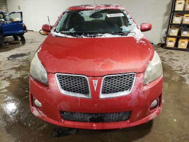 5Y2SR67059Z405710 - 2009 PONTIAC VIBE GT RED photo 5