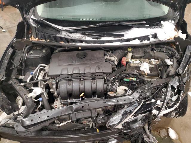 3N1AB7AP0KL627650 - 2019 NISSAN SENTRA S BLACK photo 11