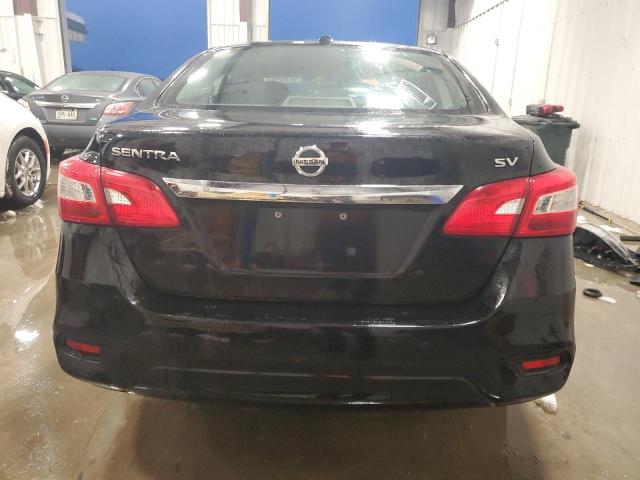 3N1AB7AP0KL627650 - 2019 NISSAN SENTRA S BLACK photo 6