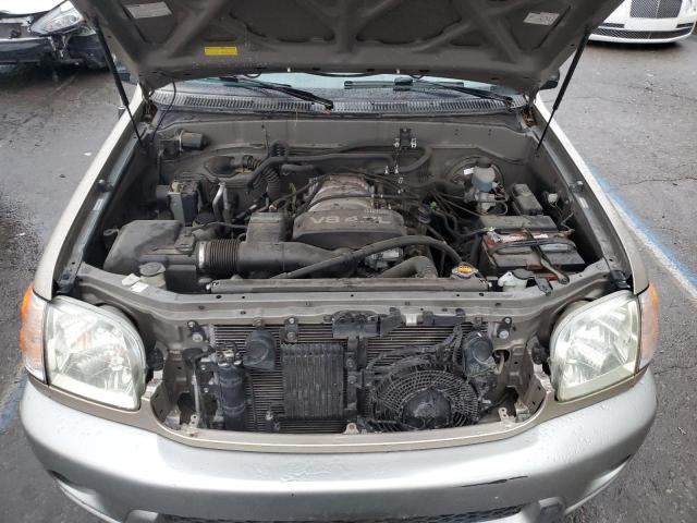 5TDZT34A62S074137 - 2002 TOYOTA SEQUOIA SR5 TAN photo 12