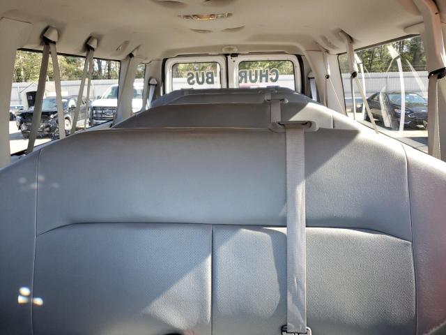 1FBSS3BL9EDA70757 - 2014 FORD ECONOLINE E350 SUPER DUTY WAGON WHITE photo 10