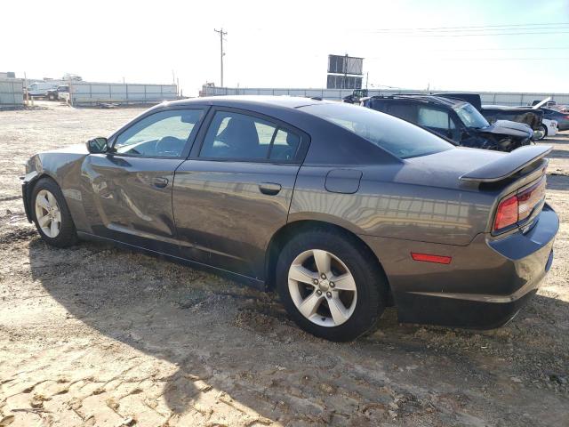 2C3CDXBG8DH629676 - 2013 DODGE CHARGER SE GRAY photo 2