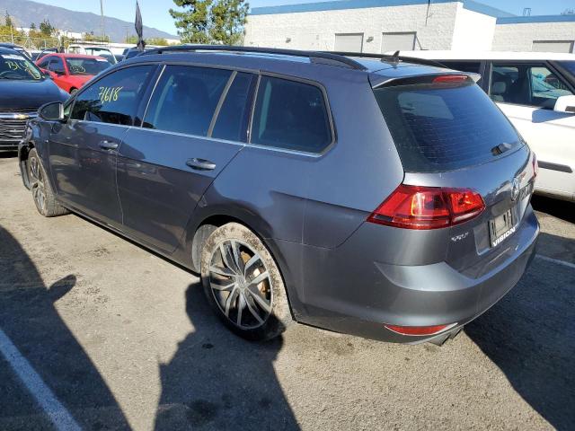 3VWC17AU5GM518839 - 2016 VOLKSWAGEN GOLF SPORT S GRAY photo 2