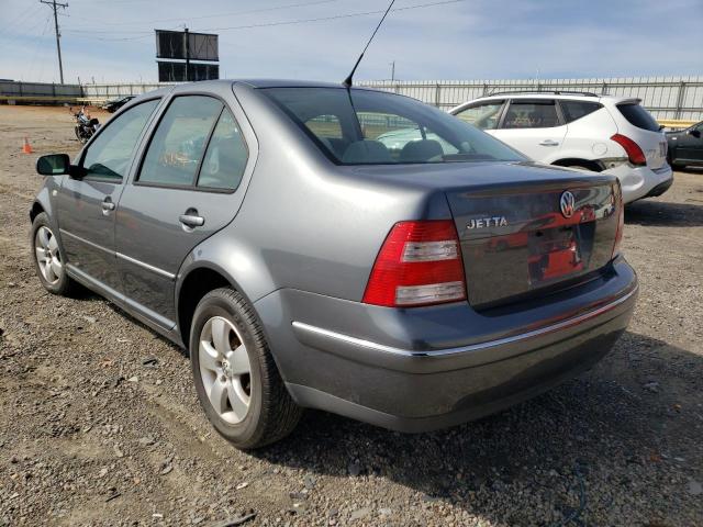 3VWSK69M64M059792 - 2004 VOLKSWAGEN JETTA GLS GRAY photo 3